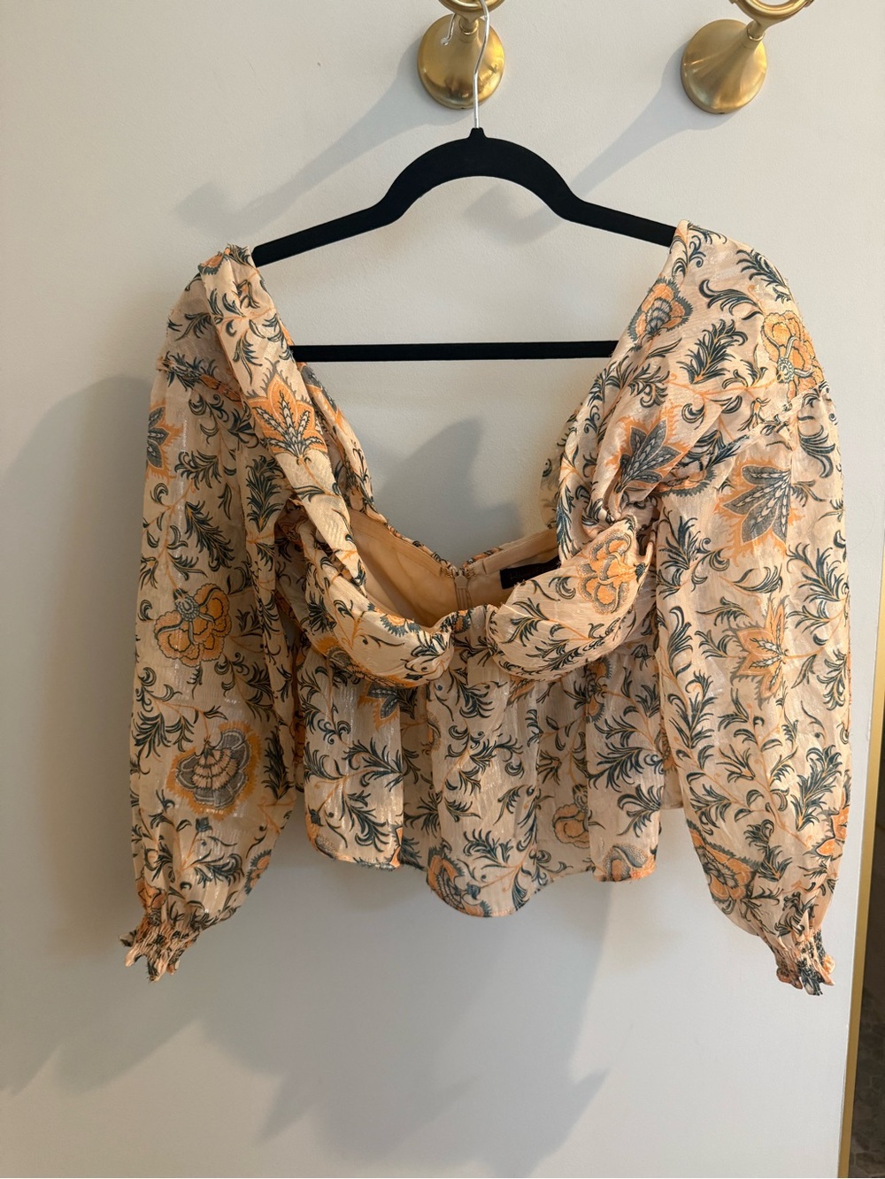 House of Harlow 1960 Burna Blouse